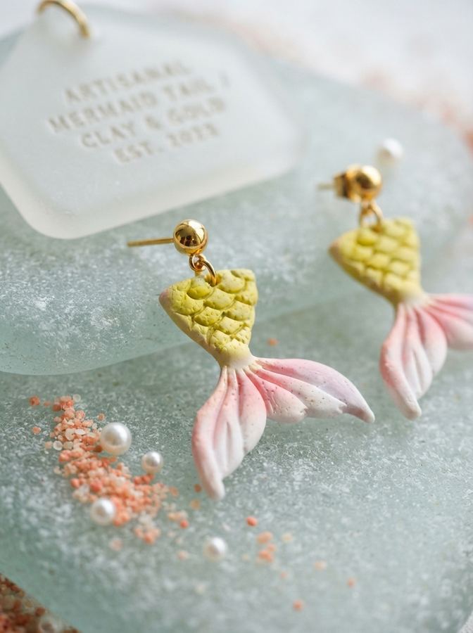 Mermaid Tail Earrings