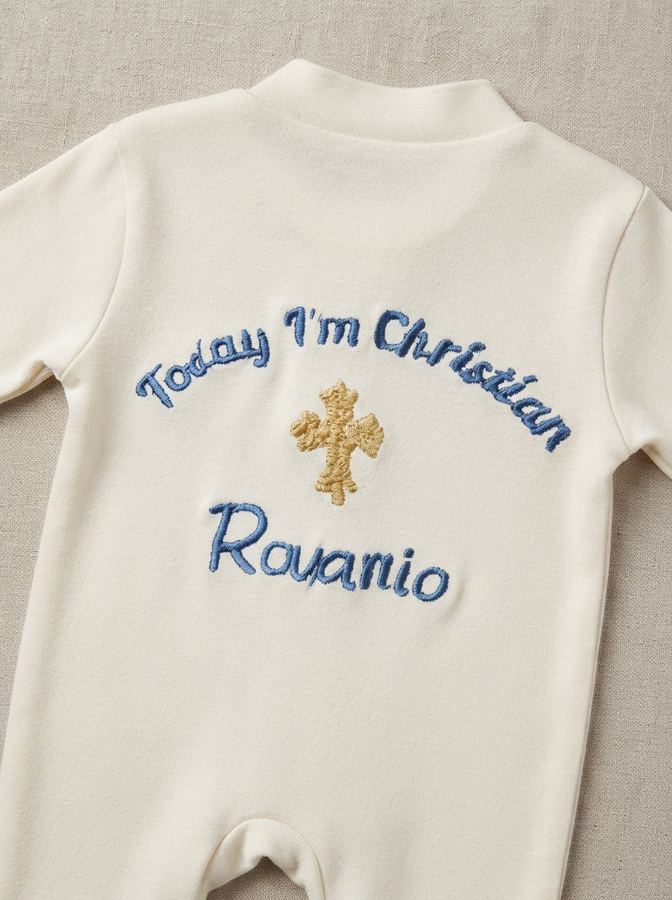 Baptism Keepsake Romper